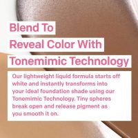 Almay Skintone Matching Foundation, Smart Shade Face Makeup with SPF 15, Hypoallergenic, Oil-Free, Dermatologist-Tested, 200 Light Medium Mine, 1 fl oz - Image 4