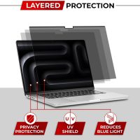 Magnetic Privacy Screen for MacBook Pro 14 Inch (2021-2024, M1, M2, M3, M4, Pro, Max) Removable Laptop Privacy Filter Shield and Protector - Image 7