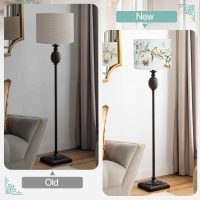 Drum lamp shades, 13x13x10in Fabric Lamp Shade, Printed Floral and Bird Print Lamp shades, 1 Pack Lamp Shades for Table Lamps, Support Spider and E26/E27 Base - Image 2