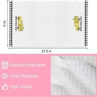Kitchen Towels Decorative, Quick Dry Cloth Dish Tea Towels Reusable Bar Hand Dishcloths Decor for Bathroom Kitchen Home Supplies-Bring Fresh Home - Image 4