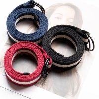 Black Belt Men,Military Canvas Web Belts for Men, Black D-ring Buckle The best gifts for Father's Day - Image 6