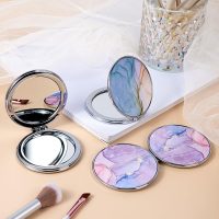 Pocket Mirror, Small Travel Mirror with Magnification, Portable Double-Sided Magnifying Cosmetic Mirror for Daily - Image 5