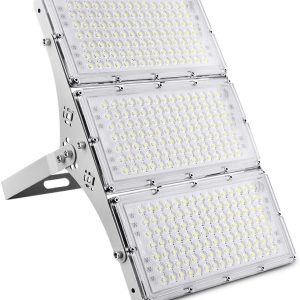 CHARON 300W LED Flood Light, 24000LM Super Bright Outdoor Security Lights with Wider Lighting Angle, 6000K Daylight White, IP66 Waterproof Outdoor Lighting for Garage, Garden, Lawn, Yard, Parking Lot