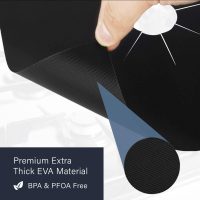 Gas Stove Burner Covers by Linda’s Essentials (10 Pack) - Extra Thick Non-Stick Reusable Stove Covers, Heat Resistant Gas Range Protectors, StoveTop Accessories to Keep Range Clean - Image 6