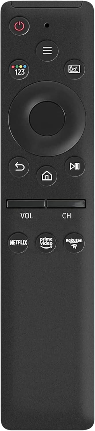 Joelrise Universal Remote Control for All Samsung TVs – Compatible with Samsung Frame Crystal UHD Neo QLED OLED 4K 8K Smart TVs, Featuring Netflix, Prime Video, and Rakuten (one)