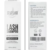 STACY LASH Eyelash Extension Shampoo + Brush / 1.69 fl.oz / 50ml / Eyelid Foaming Cleanser/Wash for Extensions & Natural Lashes/Safe Makeup Remover/Supplies for Professional & Home Use - Image 8
