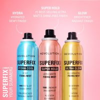 Revolution Beauty London, Superfix Misting Makeup Setting Spray, Ultra-Matte & Shine-Free Finish, Long-Lasting & Lightweight Mist, Infused with Vitamin E, 5.07 fl oz - Image 4