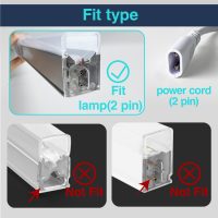 2 Pack Hexagon Garage Light V Connectors 2 Pin LED Garage Light Copper Pin DIY Hexagon Lights Accessories Replacement/Spare for Honeycomb Lighting Systems (V Connector 2pin) - Image 3