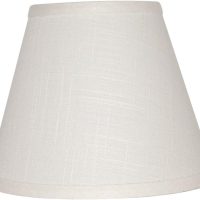 TOOTOO STAR Barrel White Small Lamp Shade for Table Lamps Replacement, 5x9x7 Inch,Fabric Cloth, Spider Model (white) - Image 7