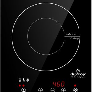 Duxtop Built-in Induction Cooktop, Portable Countertop Burner, Sensor Touch Induction Burner, 170-Minute Timer, Safety Lock, 1800W BT-200T1/8600BI