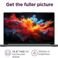 Lenovo IdeaPad 15.6" FHD Touchscreen Laptop (16GB RAM, 512GB SSD, Intel 6-Core i3-1215U (> i5-1135G7)), Narrow Bezel, Webcam, 10-Hour Long Battery Life, Wi-Fi 6, Win 11 Home S Mode, Cloud Grey - Image 3