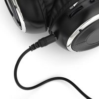 KKmoon Two Channel Folding Universal Rear Entertainment System Infrared Headphones Wireless IR DVD Player Head Phones for in Car TV Video Audio Listening and Ipad/Pod, MP3 - Image 3