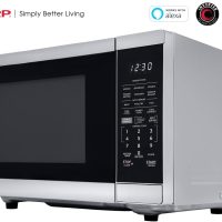 SHARP Countertop Microwave Oven Compatible with Alexa Orville Redenbacher's Certified with Removable 12.4" Carousel Turntable, 1000 Watt, 1.1 Cubic Feet, Stainless Steel - Image 3