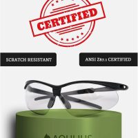 Aqulius 3pk Shooting Glasses - Safety Glasses - Eye Protection for Shooting Range, Tactical Shooting Goggles - Image 4