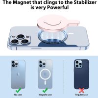 Magnetic Phone Clamp for DJI, Adapter Mount for Gimbal Stabilizer Osmo Mobile 7 7P SE 6 5 4, DJI OM Accessories Fit for Magsafe iPhone Android Smartphone - Image 6