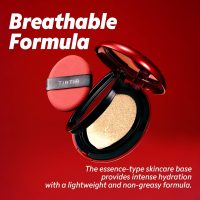 TIRTIR Mask Fit Red Cushion Foundation | Full coverage, Weightless, Skin fit, Satin Glow Finish, Korean Makeup, beauty, Tattoo cover up, Buildable (#23N Sand, 0.63 Fl Oz) - Image 5