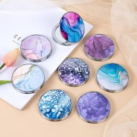 Pocket Mirror, Small Travel Mirror with Magnification, Portable Double-Sided Magnifying Cosmetic Mirror for Daily - Image 2
