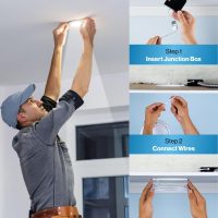 Sunco 12 Pack 4 Inch LED Recessed Lights, Slim Canless Ceiling Lighting, 650 LM, 10W (60W Equivalent), 6000K Daylight Deluxe, Dimmable, Wafer Thin, Ultra Thin with Junction Box ETL - Image 4