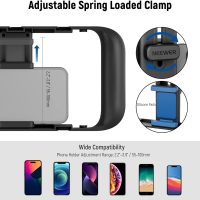 NEEWER Mobile Phone Video Rig, Mobile Phone Grip Stabiliser Cage with Cold Shoe and 1/4 Inch Thread, Video Recording Film Rig, Compatible with iPhone 16 15 Pro Max Plus 14 13 Mini X XS Max XR - Image 5