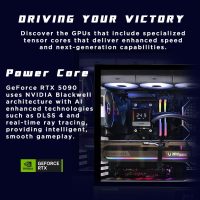 ZOTAC MEK AI-Enhanced Gaming PC Desktop Computer - NVIDIA GeForce RTX 5090, AMD Ryzen 7 9800X3D Up to 5.2GHz, 32GB DDR5 RGB, 2TB NVME M.2 SSD, 1300W 80+ Gold PSU, WiFi 7, Windows 11 - Image 8