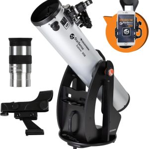 Celestron StarSense Explorer 8-inch App-Enabled Telescope – 203mm Dobsonian with Smartphone Dock & StarSense App – iPhone & Android Compatible – Easy-to-Use for Beginners