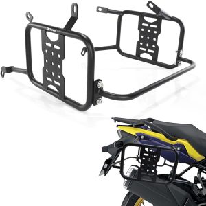 Xitomer Pannier Racks Fit for V-Strom 800 2024-2025, V-Strom 800DE 2023-2025 Saddlebag Support Racks Motorcycle Side Carrier Racks