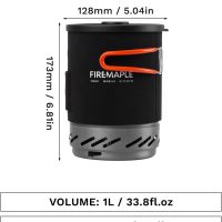 Fire-Maple "Fixed Star 1" Backpacking and Camping Stove System | Outdoor Propane Cooking Gear | Portable Pot/Jet Burner Set | Ideal for Hiking, Trekking, Fishing, Hunting Trips and Emergency Use - Image 6