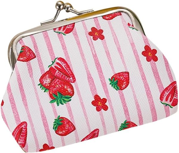 Clasp Coin Pouch Ladies Key Bag Coin Bag Organizer