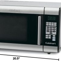Cuisinart CMW-100 1-Cubic-Foot Stainless Steel Microwave Oven, Brushed Chrome - Image 4