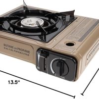 Gas One GS-3400P Propane or Butane Stove Dual Fuel Stove Portable Camping Stove - Patented - with Carrying Case Great for Emergency Preparedness Kit - Image 8