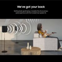SAMSUNG HW-Q910C 9.1.2ch Soundbar w/ Wireless Dolby Audio, Rear Speaker Included, Q-Symphony, SpaceFit Sound Pro, Adaptive Sound, Game Mode Pro, Airplay 2 with Alexa Built-In - Image 4