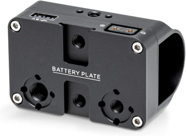 Tilta V-Mount Battery Plate for Basic & Advanced Ring Grip | Compatible with DJI RS2/ RS3 Pro (Not RS3) | Longer Battery Life | Aluminum and Steel Build | TGA-RG-V (Power Supply Module)