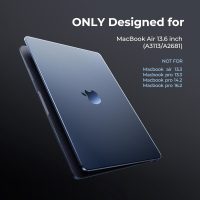 EooCoo Ultra Thin Armor Compatible with MacBook Air 13 inch Case M4 2025 2024-2022 M3 M2 A3240 A3113 A2681, 100% Match Midnight, Air 13.6" Matte Protective Case with Keyboard Skin, Midnight Clear - Image 6