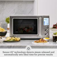 Breville BMO850BSS Smooth Wave Countertop Microwave Oven, Brushed Stainless Steel - Image 3