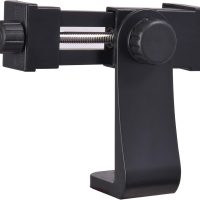 Phone Tripod Mount Adapter with Camera Remote Controller, Cell Phone Holder Clip with Adjustable Clamp Compatible with iPhone, Samsung, HTC, Huawei etc., Include Wrist Strap - Image 7