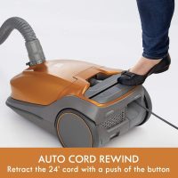 Kenmore 81214 200 Series Pet Friendly Lightweight Bagged Canister Vacuum with HEPA, 2 Motor System, and 3 Cleaning Tools-Orange - Image 5