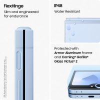 Samsung Galaxy Z Flip6, 512GB Unlocked Android Smartphone, FlexCam, Photo Assist, Camcorder Mode, Live Interpreter, Compact Foldable Design, Pocket-Sized Portability, 2024, US 1 Yr Warranty, Mint - Image 7
