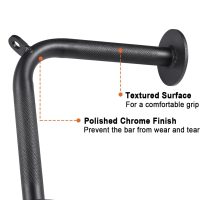 SERTT Workout Cable Machine Attachment for Home Gym, LAT Pulldown Attachments, Cable Accessories for Weight Training, Straight Pull Down Bar, Tricep Rope, Double D Row Handle, V-Shaped Bar - Image 4