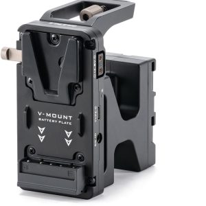 Tilta Battery Plate Compatible with Blackmagic Pyxis 6K / 12K – V-Mount | High Capacity Power Output (2 Pin Lemo, P-Tap, USB-C) | External Power Input | Security Attachment ES-T21-BP-V