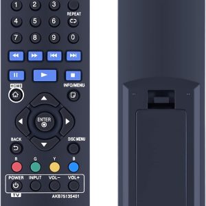 New AKB75135401 Replacement Remote Control Compatible for LG Blu-Ray Disc DVD Player UBK80 UP870 UP875 BPM35 BP175 BP125 BP125N BP135 BP145 BP145N BP155 BP155N BP165 BP165N BP250 BP255 BP255N BP300
