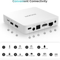 Android 11.0 TV Box, KP1 Google Certified TV Box(4K) 2GB RAM 32GB ROM with Voice Search- Support Chromecast and Dolby Audio, Bluetooth5.0 Smart Box 2024(White) - Image 6