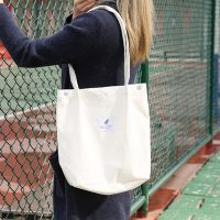 Canvas Tote Bag for Women Large Capacity Tote Bag with Inner Pockets Durable Stylish Reusablee Work Beach Travel Shopping - Image 3