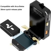 ZGCINE VM-VP4 V-Mount Battery Plate with Arca-Swiss Dual Quick Release Plate for Sony FX3, Canon EOS R5/R6/R7/R10, Panasonic LUMIX GH6/S5 II, a7S III/a7 IV and DSLR & Mirrorless Cameras - Image 3