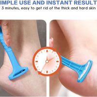 1pc Household Plastic Pedicure File - A Foot Care Tool Designed with Mobility in Mind for Thorough Foot Cleaning（Blue） - Image 5