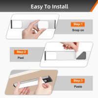 Under Cabinet Lighting, Equipped with Motion Sensor, Rechargeable Battery Operated，3-Level Adjustable Brightness, 3 Pack Magnetic Under Counter Lights for Kitchen, Closet, Pantry, 7.8" - Image 6