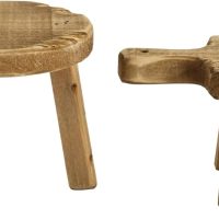 Creative Co-Op Small Wood Pedestal with Handle - Image 13