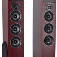 Rockville TM150C Powered Home Theater Tower Speaker System, Cherry Wood, 1000W, 10" Subwoofers, Bluetooth, USB/SD Playback, FM Radio, Remote Control, Karaoke Ready, Perfect for Home Entertainment - Image 7