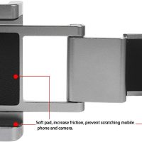 PellKing Osmo Pocket/Osmo Pocket 2 Phone Holder Set Expansion Accessories + Universal Mini Extension Pole Tripod Compatible with DJI OSMO Pocket 2/ DJI OSMO Pocket and Smartphone - Image 4