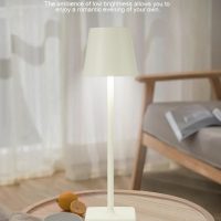 HASUN 2 Pack Cordless Table Lamp, Portable LED Desk Lamp, 5200mAh Battery Operated Lights, 3 Color Stepless Dimming Up, Night Light for Bedroom/Date/Bars/Cafe/Camping (Cream 2Pack) - Image 8