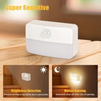 8 Pack Motion Sensor Stair Light for Indoor, Battery Operated Closet Lights, Wireless Stick on Anywhere Hallway Lamp, Portable Led Night Lamps for Bedroom Under Cabinet Kitchen - Image 6